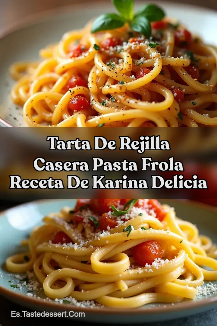 Tarta de Rejilla Casera Pasta Frola Receta de Karina Delicia