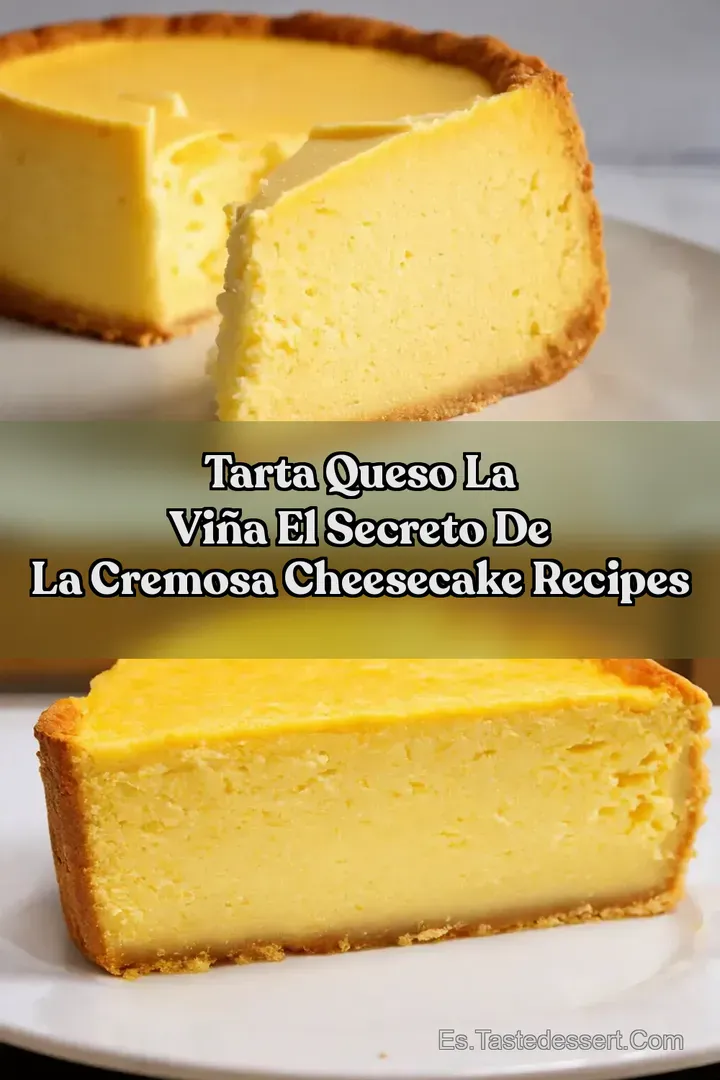 Tarta Queso La Vi&ntilde;a El Secreto de la Cremosa Cheesecake Recipes