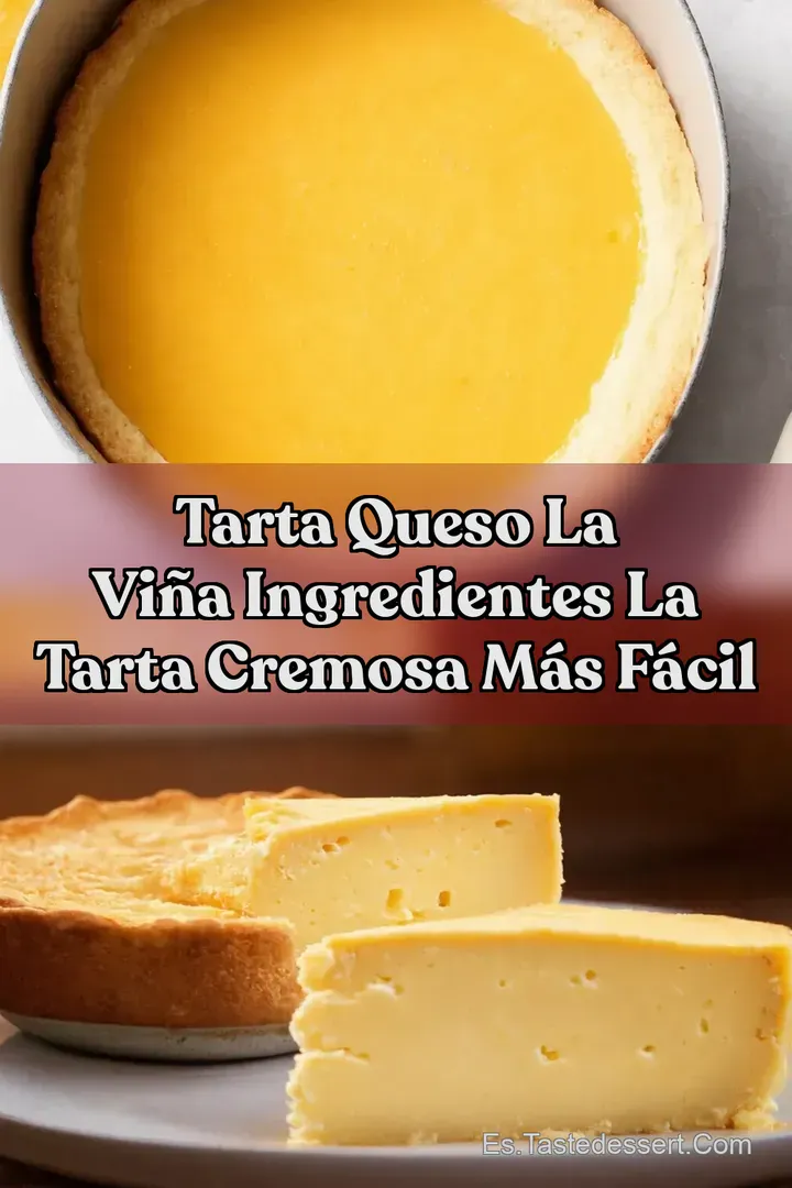 Tarta Queso La Vi&ntilde;a Ingredientes La Tarta Cremosa M&aacute;s F&aacute;cil