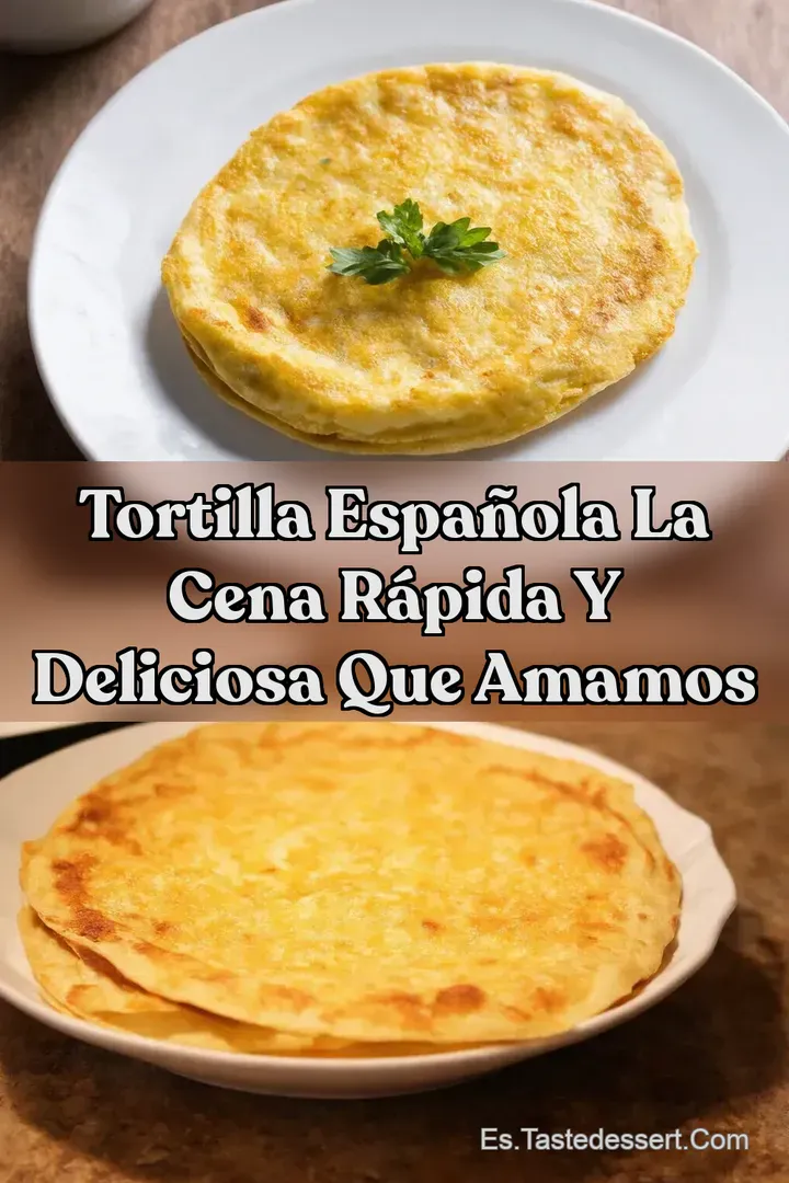 Tortilla Espa&ntilde;ola La Cena R&aacute;pida y Deliciosa Que Amamos