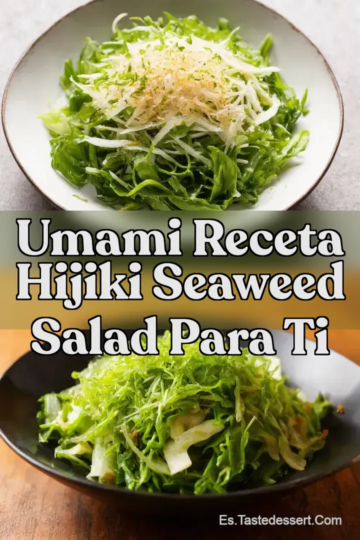 Umami Receta Hijiki Seaweed Salad Para Ti