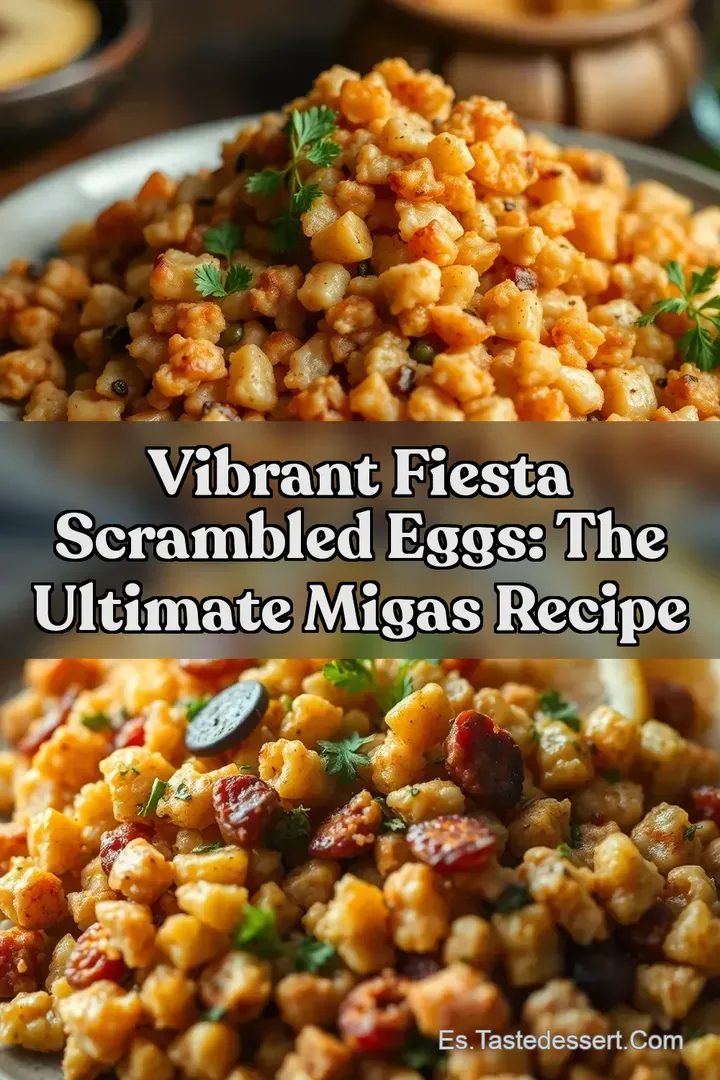 Vibrant Fiesta Scrambled Eggs: The Ultimate Migas Recipe