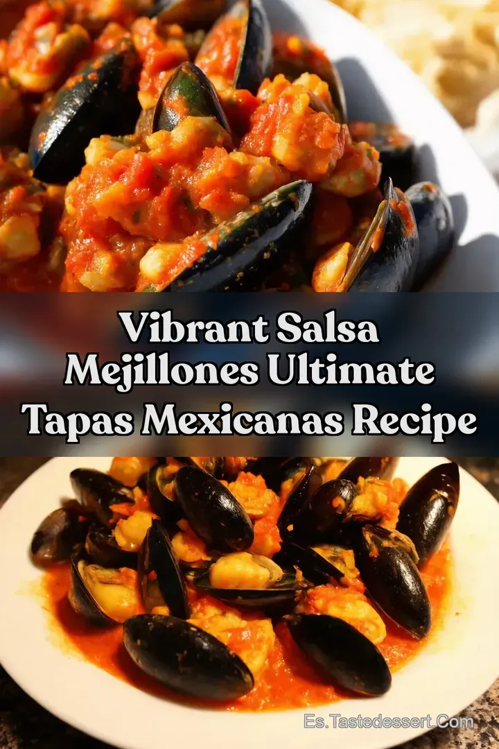 Vibrant Salsa Mejillones Ultimate Tapas Mexicanas Recipe