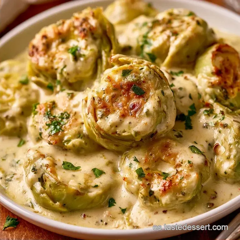 Alcachofas En Salsa Con Vino Blanco