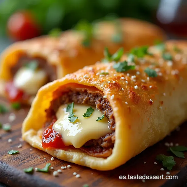 El Rollo Perfecto Arrollado de Pollo y Carne Relleno de Jam&oacute;n y Queso