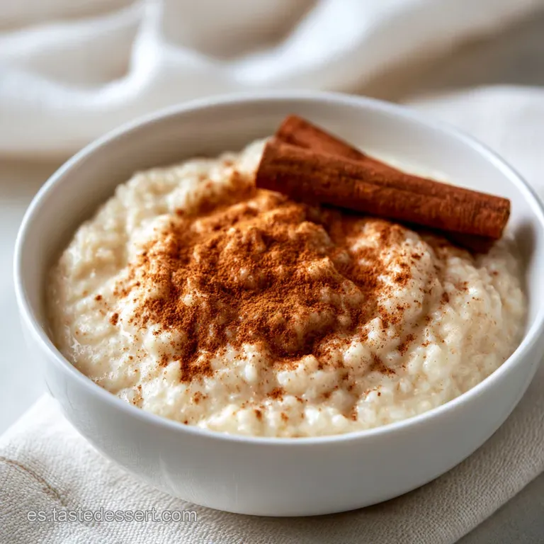 La Mejor Receta de Arroz Con Leche Cremoso