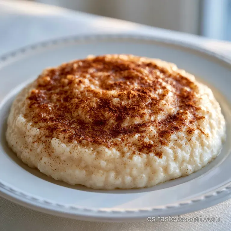 Arroz con Leche Cremoso Casero: Textura Aterciopelada