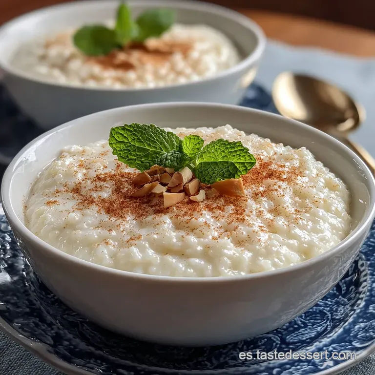 Arroz con Leche Receta Tradicional