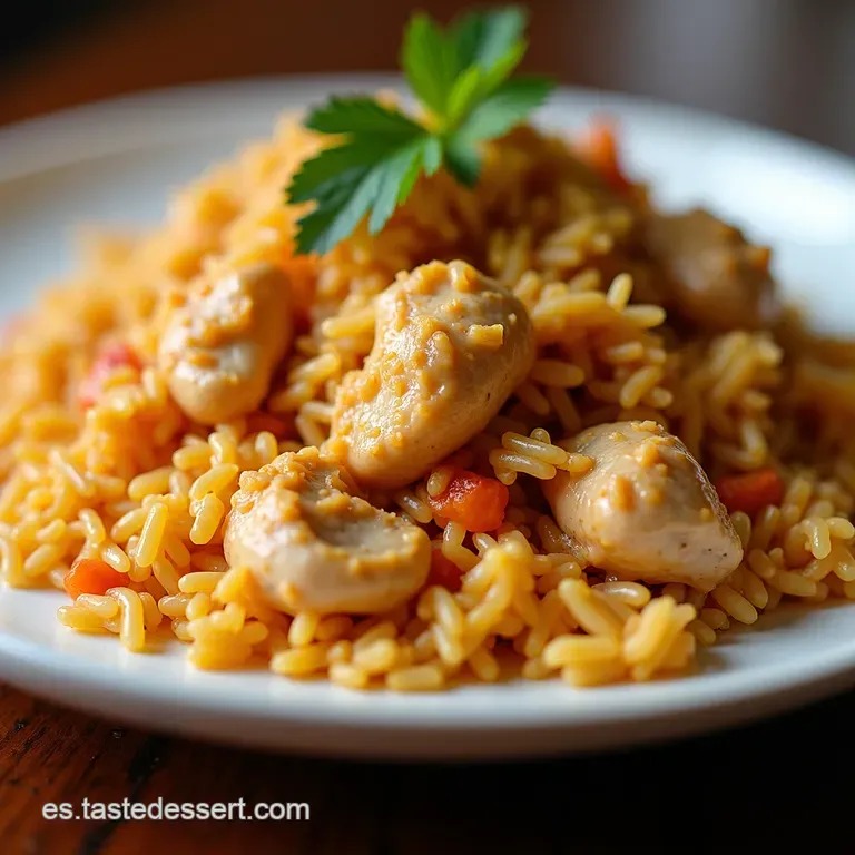 Aut&eacute;ntico Arroz con Pollo Puertorrique&ntilde;o