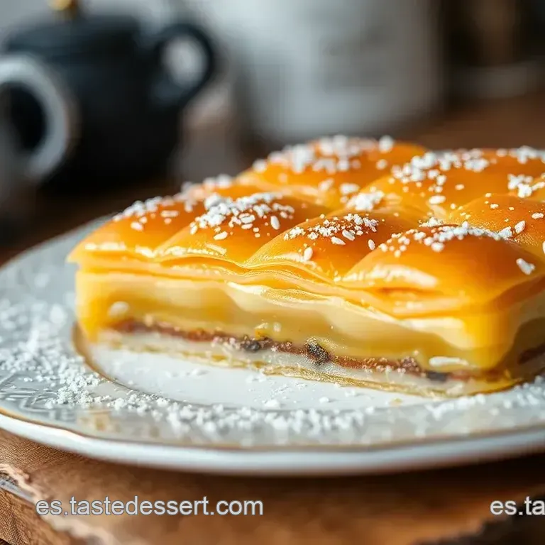 Baklava Dorada: Un Tesoro de Nueces y Miel
