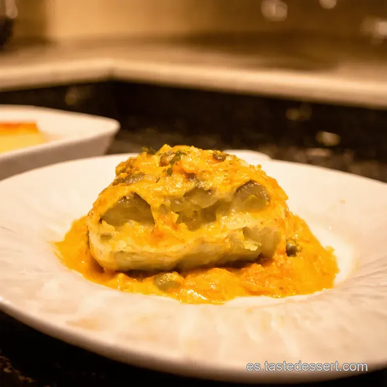 Berenjenas Rellenas a La Espa&ntilde;ola presentation