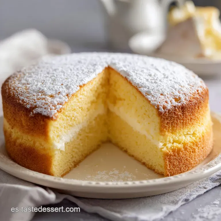 Slices of subtly sweet, pale-yellow yogurt cake arranged artfully on a white plate, inviting a first bite of the tender cr...