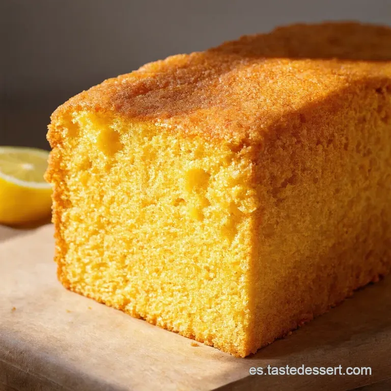 Bizcocho de Lim&oacute;n Esponjoso de la Abuela