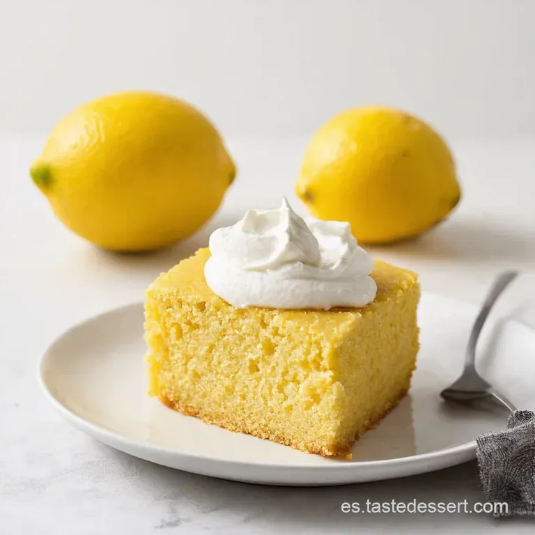 Bizcocho de Lim&oacute;n y Yogur Esponjoso
