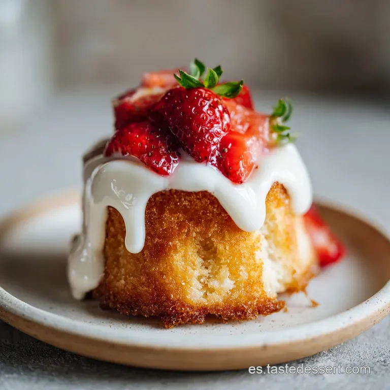 A slice of moist yogurt cake presented on a white plate, dusted with powdered sugar, inviting the viewer to taste its swee...