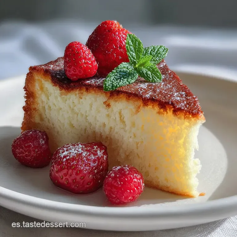 Receta Bizcocho Yogur Esponjoso Casero