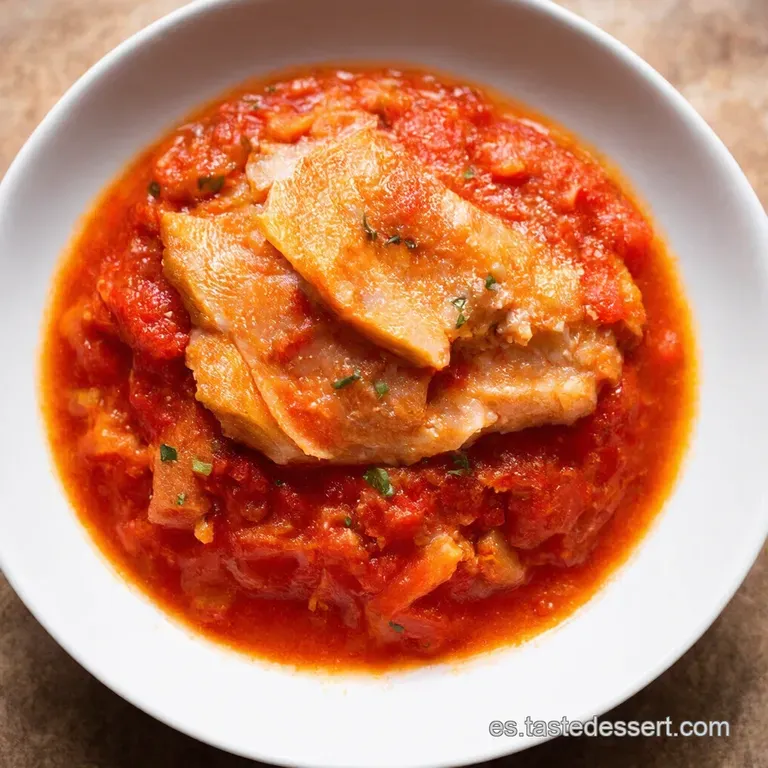 Bonito con Tomate a la Espa&ntilde;ola