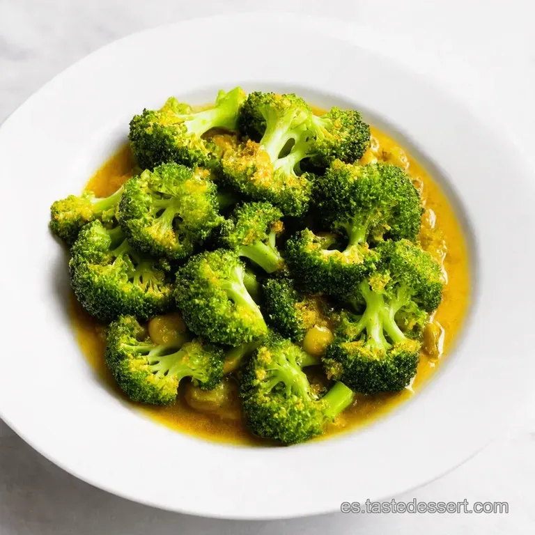Br&oacute;coli al Ajillo con Almendras Tostadas