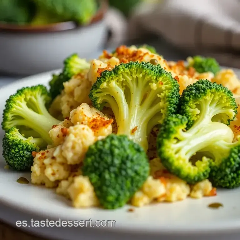 Br&oacute;coli Gratinado Abuela Moderna presentation