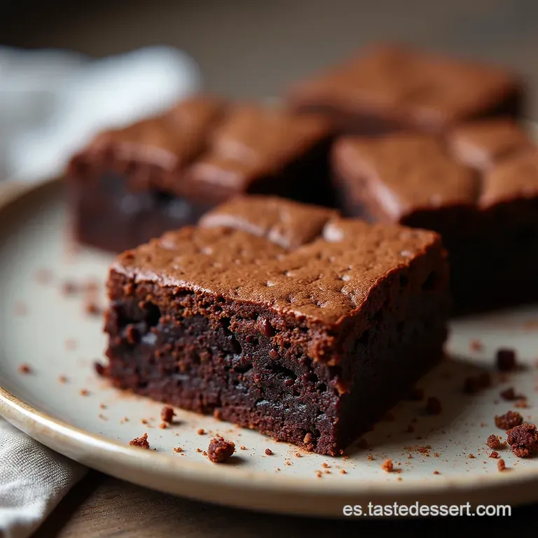 Brownies El Rey del Cacao Densos Melosos y 100 Keto