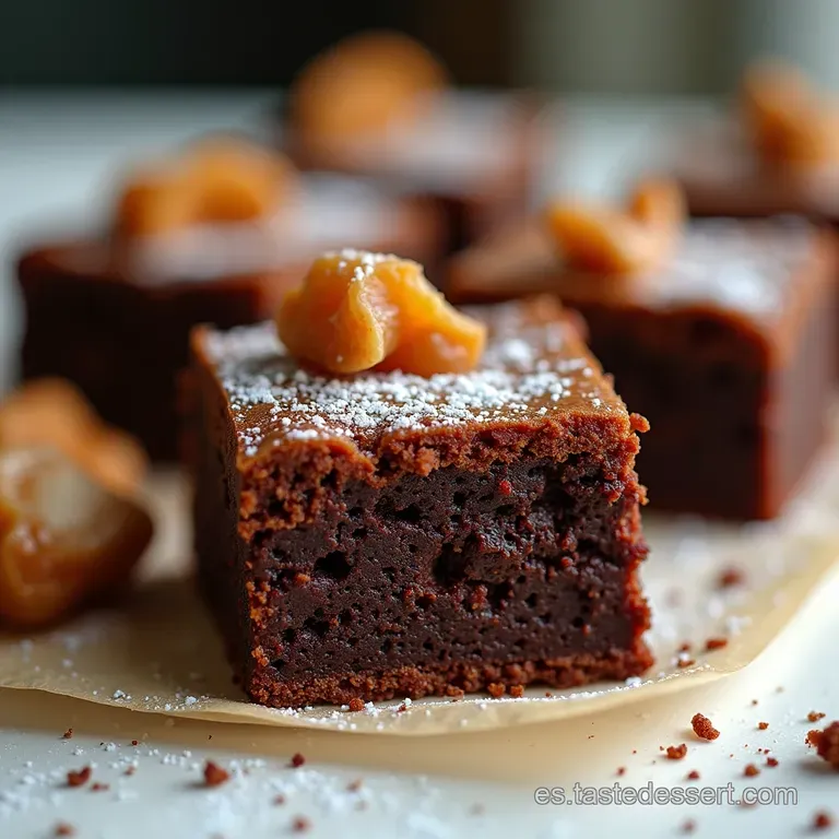 Brownie Fundente Keto con Textura de Almendra Sin Az&uacute;car Pura Tentaci&oacute;n