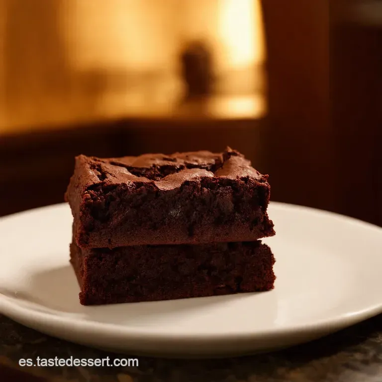 Brownies De Chocolate Intenso La Receta Definitiva presentation