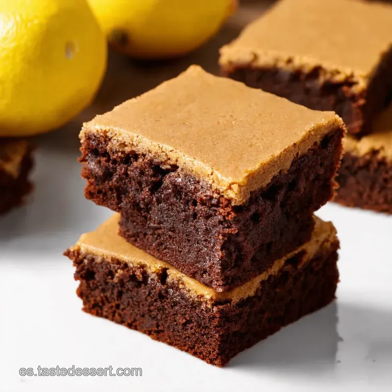 Brownies de Lim&oacute;n La Explosi&oacute;n C&iacute;trica que Te Har&aacute; Olvidar el Invierno