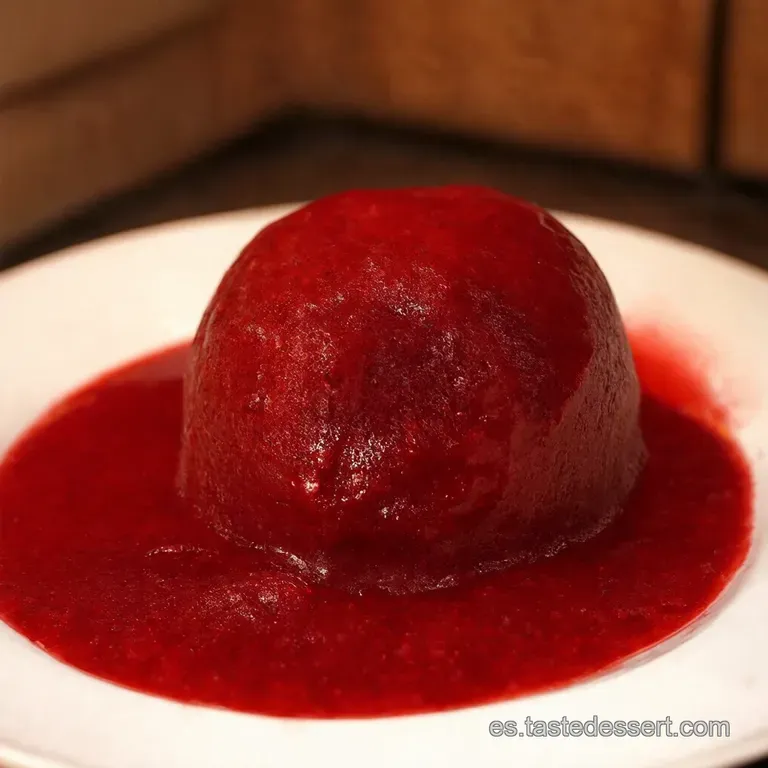 Bud&iacute;n De Chocolate Vegano Espectacular presentation