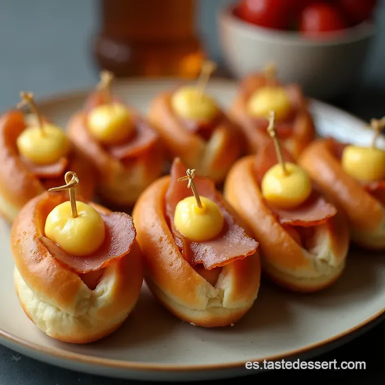 Cachitos de Fama Bocaditos de Jam&oacute;n y Queso que se Derriten en la Boca