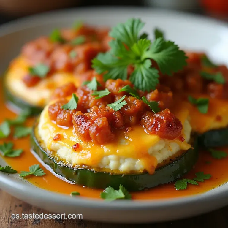 Sabor Ranchero en Minutos Calabacitas Cremosas Keto con Tocino Horneadas en el Microondas