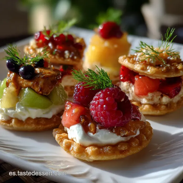 Canap&eacute;s: Explosi&oacute;n Umami Marino y C&iacute;trico