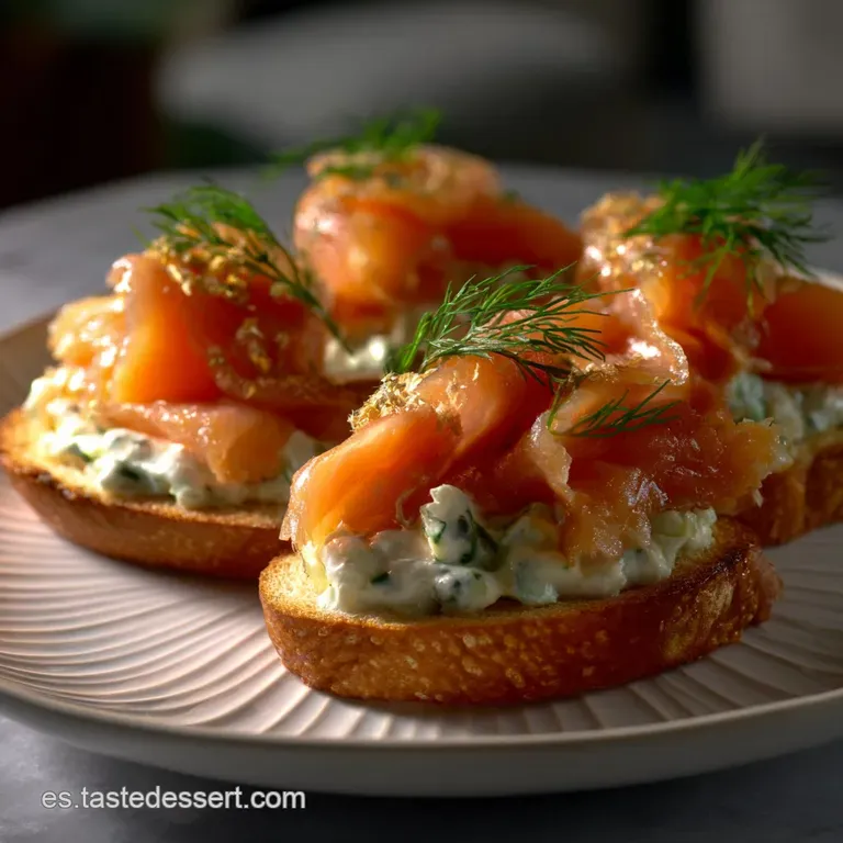 Canap&eacute;s Elegantes de Mousse C&iacute;trica
