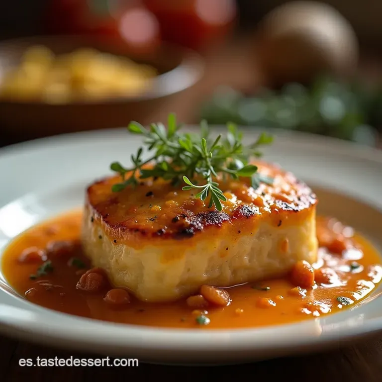 Carrillera De Ternera Al Horno Con Frutos Secos presentation