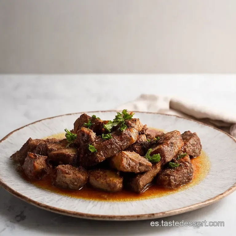 Carrilleras de Ternera al Vino Tinto Melosas