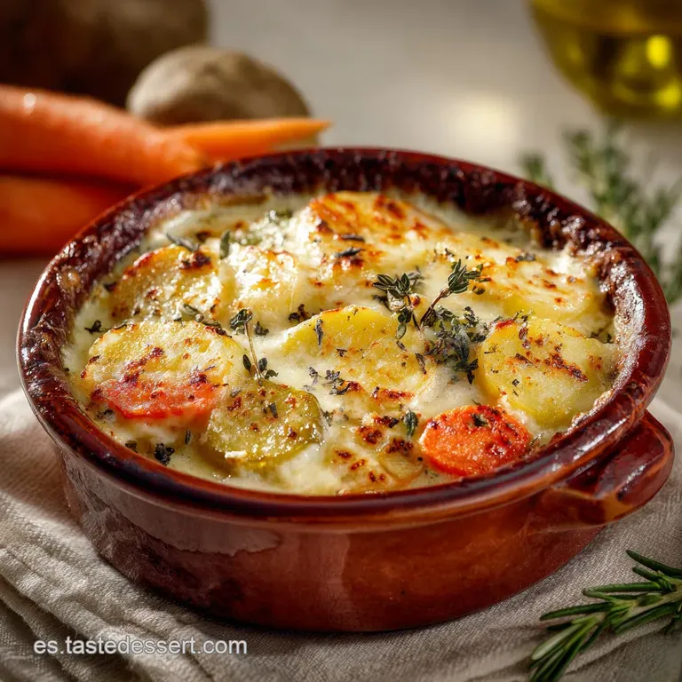 Cazuela Cremosa de Vegetales de Invierno: El Plato Festivo que te Abraza