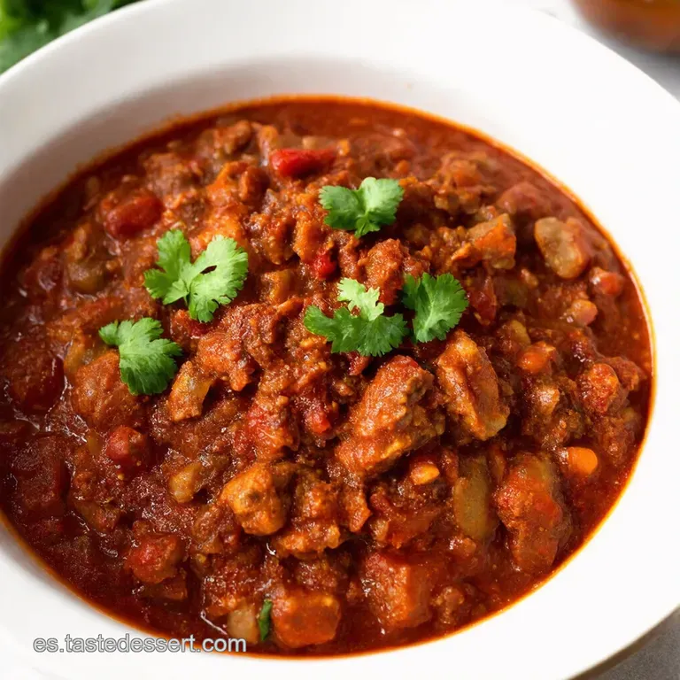 Chili con Carne de la Abuela