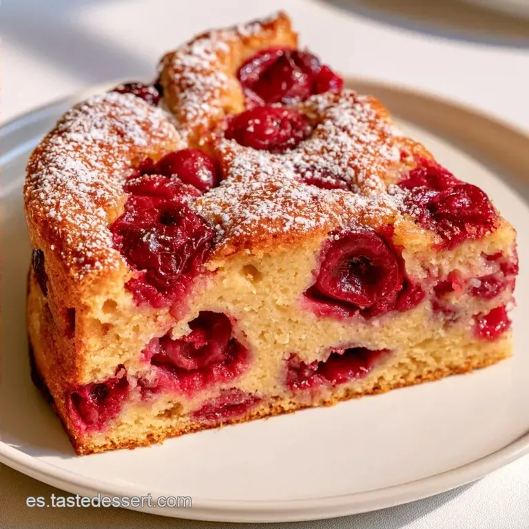 Clafoutis de Cerezas Gourmet: Textura Cremosa
