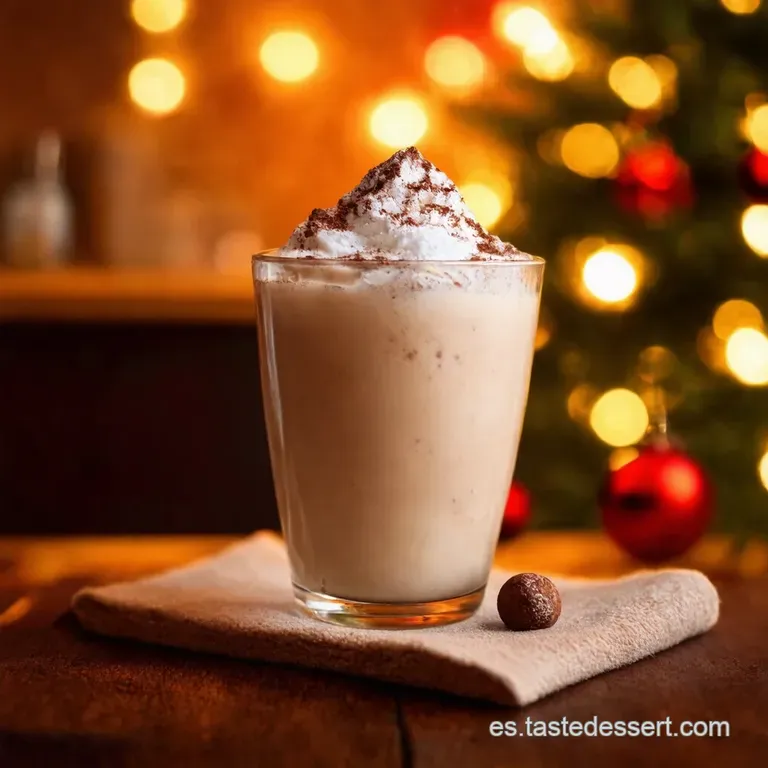 Coquito De Nutella Un Abrazo Navide&ntilde;o Con Sabor a Avellana presentation