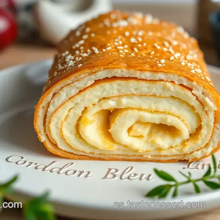 Cordon Bleu Cl&aacute;sico: Un Trozo de Francia en Tu Mesa
