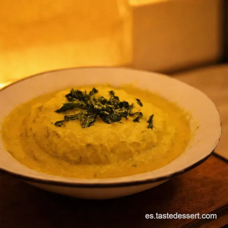 Crema De Espinacas Suave Cremosa Y Reconfortante presentation