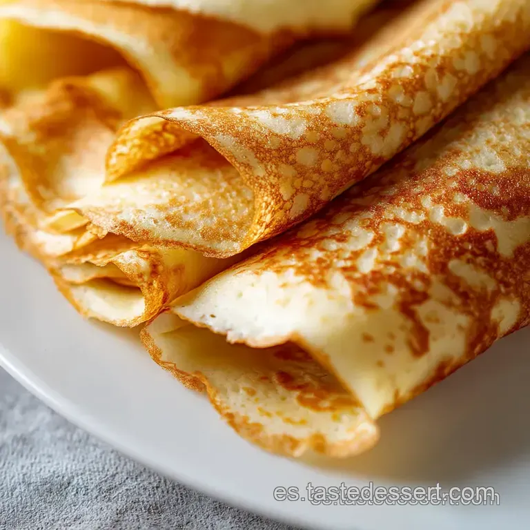 Crepes Cl&aacute;sicos De La Abuela presentation