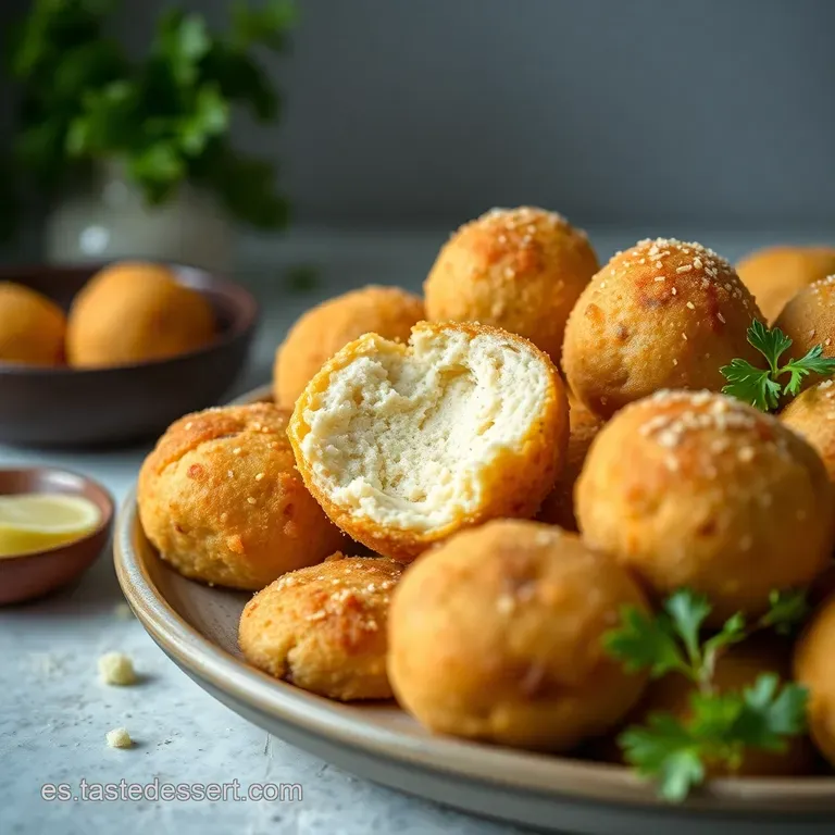 Croquetas De Pollo Cremosas Caseras presentation