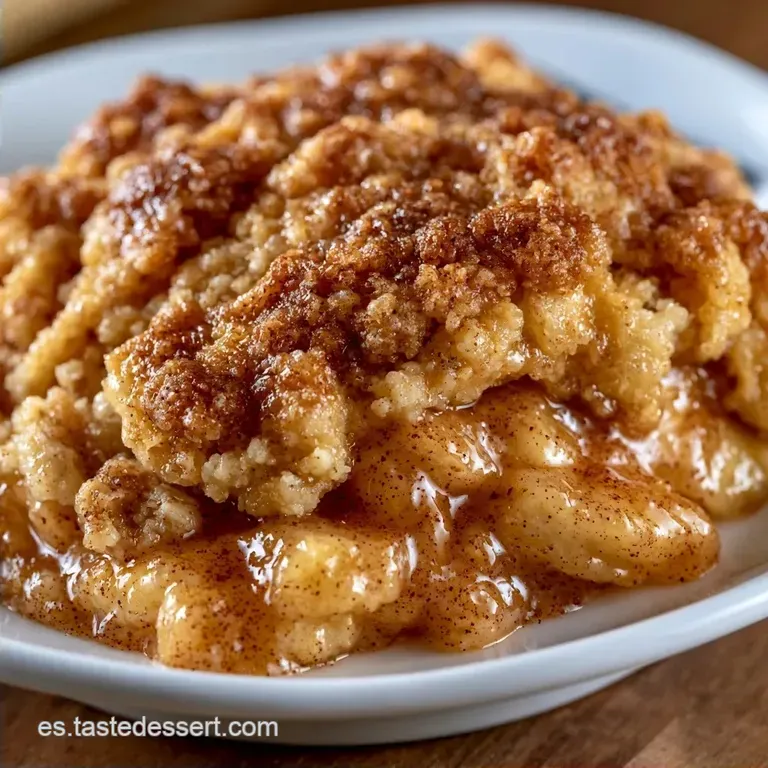 Crujiente de Manzana: Sabor Casero