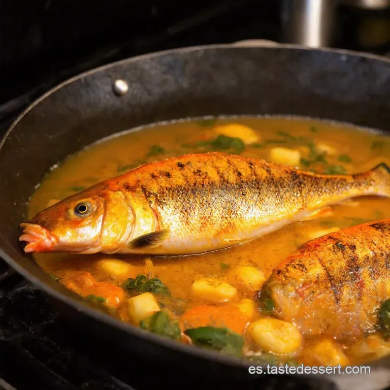 Dorada a La Plancha Al Estilo Mediterr&aacute;neo presentation