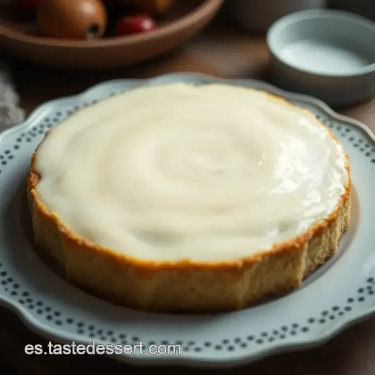 El Cl&aacute;sico Bizcocho De Yogur Casero presentation