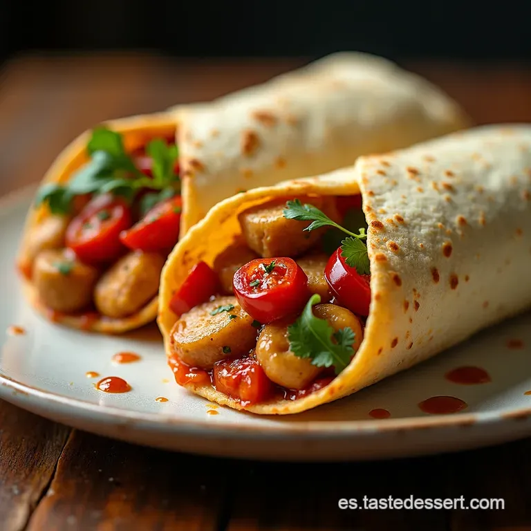 El Wrap Escondido del Danubio Fajitas de Lentejas Vrslencse