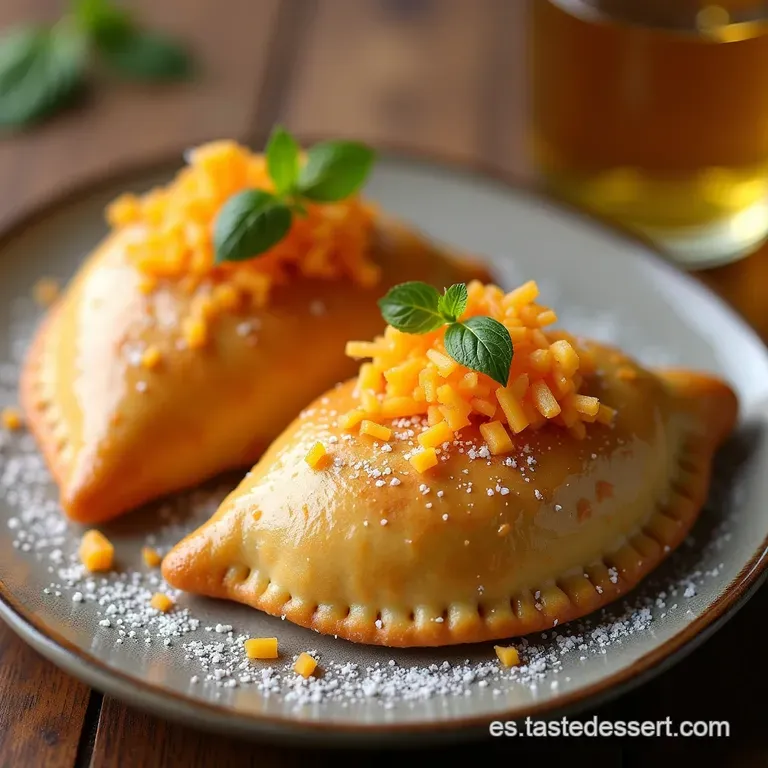 Empanadas de Lujo R&uacute;stico Cremosas de Nata Champi&ntilde;&oacute;n y Crujiente Beicon