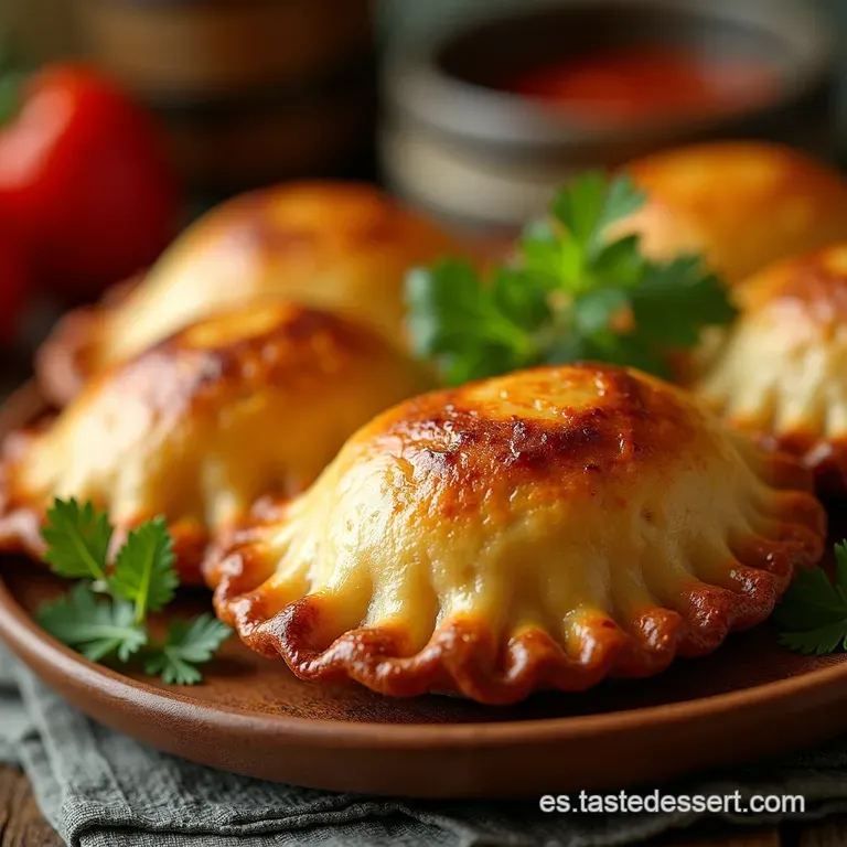 Empanadas De Pino Chilenas Caseras presentation