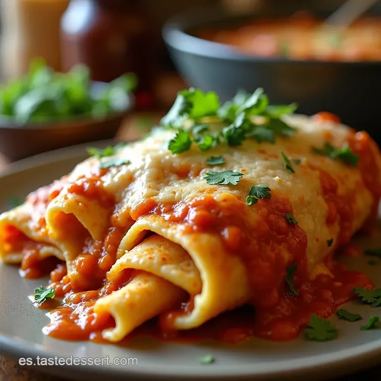 Enchiladas De Pollo Definitivas La Receta Expr&eacute;s Al Horno presentation