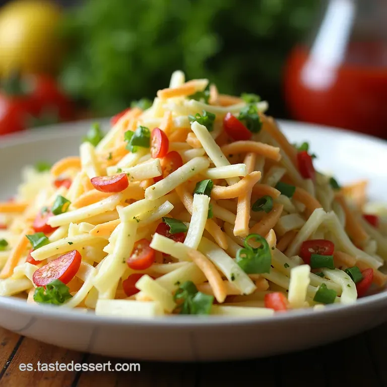 Ensalada Coleslaw Cremosa al Estilo de Maria Luisa Aguilar